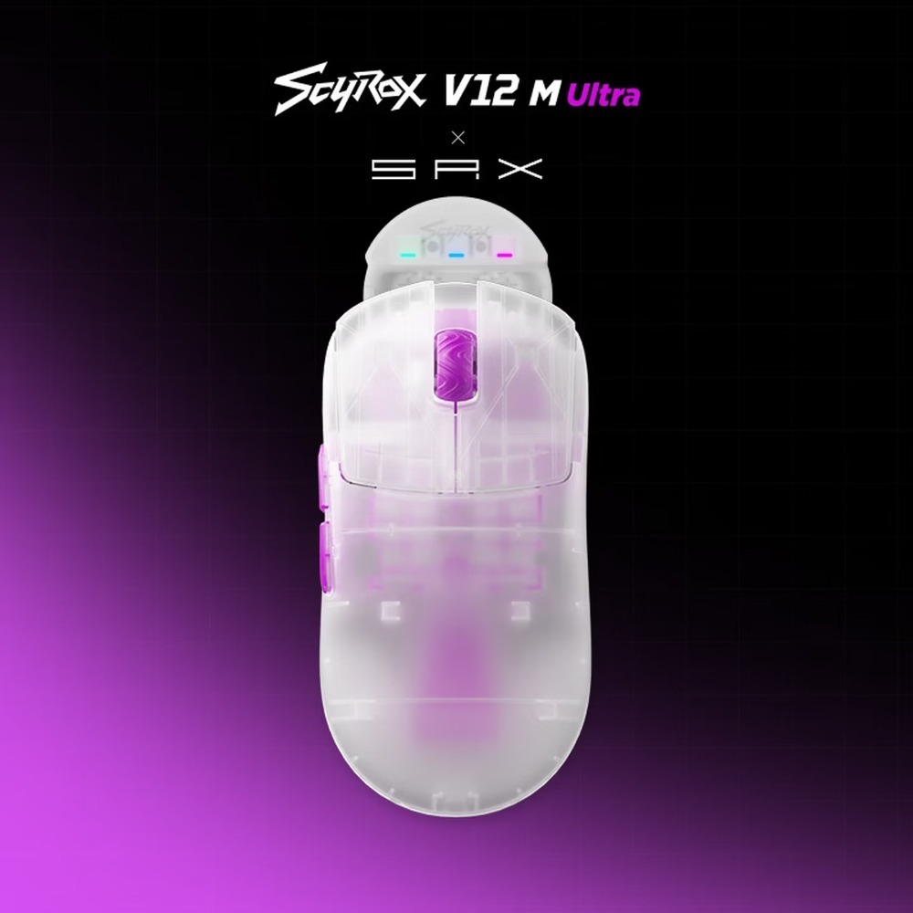 SCYROX 賽洛斯 V12 無線電競滑鼠-規格圖5