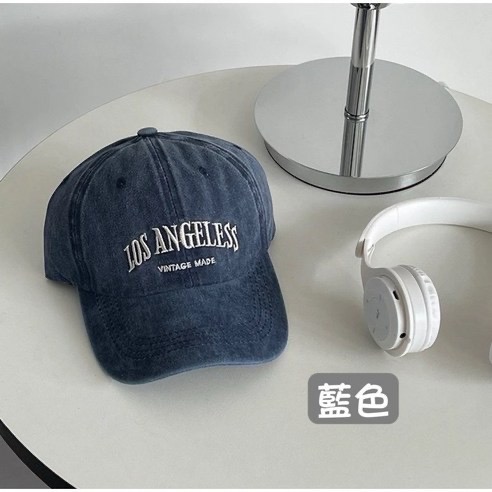 【24H發貨 】 LA復古刺繡老帽 水洗帽 老帽 六色可選 仿舊 棒球帽 鴨舌帽 LOS ANGELESS 復古 棒球帽-規格圖5