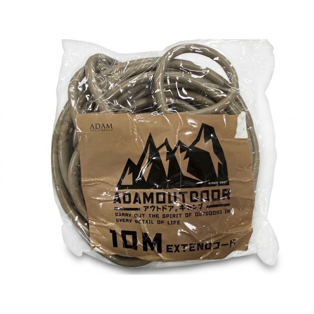 【24H發貨 】ADAMOUTDOOR｜戶外延長動力線 沙漠色 多用途輪座式延長線台灣製造-長度10米-細節圖3