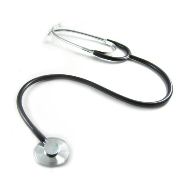 【台灣現貨】【免運】《寶貝蛋》抓周服 抓週用品 仿真聽.診器.聽筒(醫生表演道具)派對道具 抓周用具 黑色款/紅色款☆-細節圖3