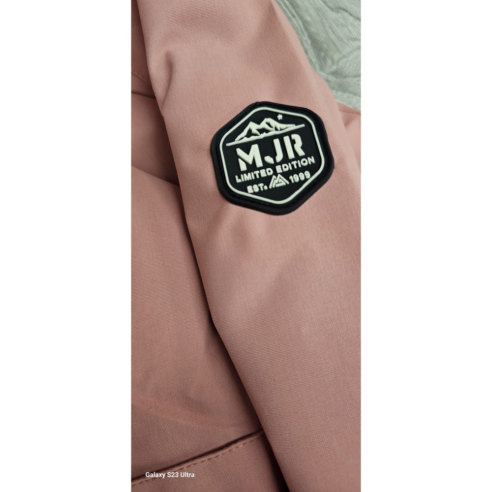 全新 MAJOR MADE 粉紅風衣外套/防風連帽機能外套～S-細節圖7