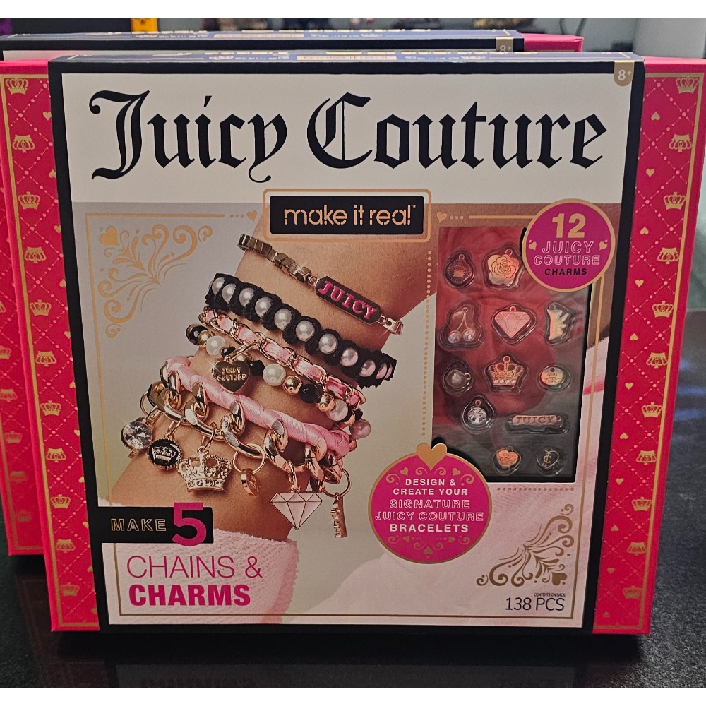 全新 美國夢工坊make it real 施華洛世奇水晶串珠Juicy Couture ～女孩最愛-細節圖7