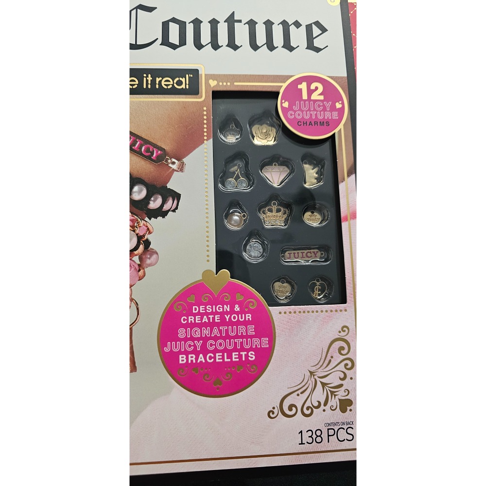 全新 美國夢工坊make it real 施華洛世奇水晶串珠Juicy Couture ～女孩最愛-細節圖8
