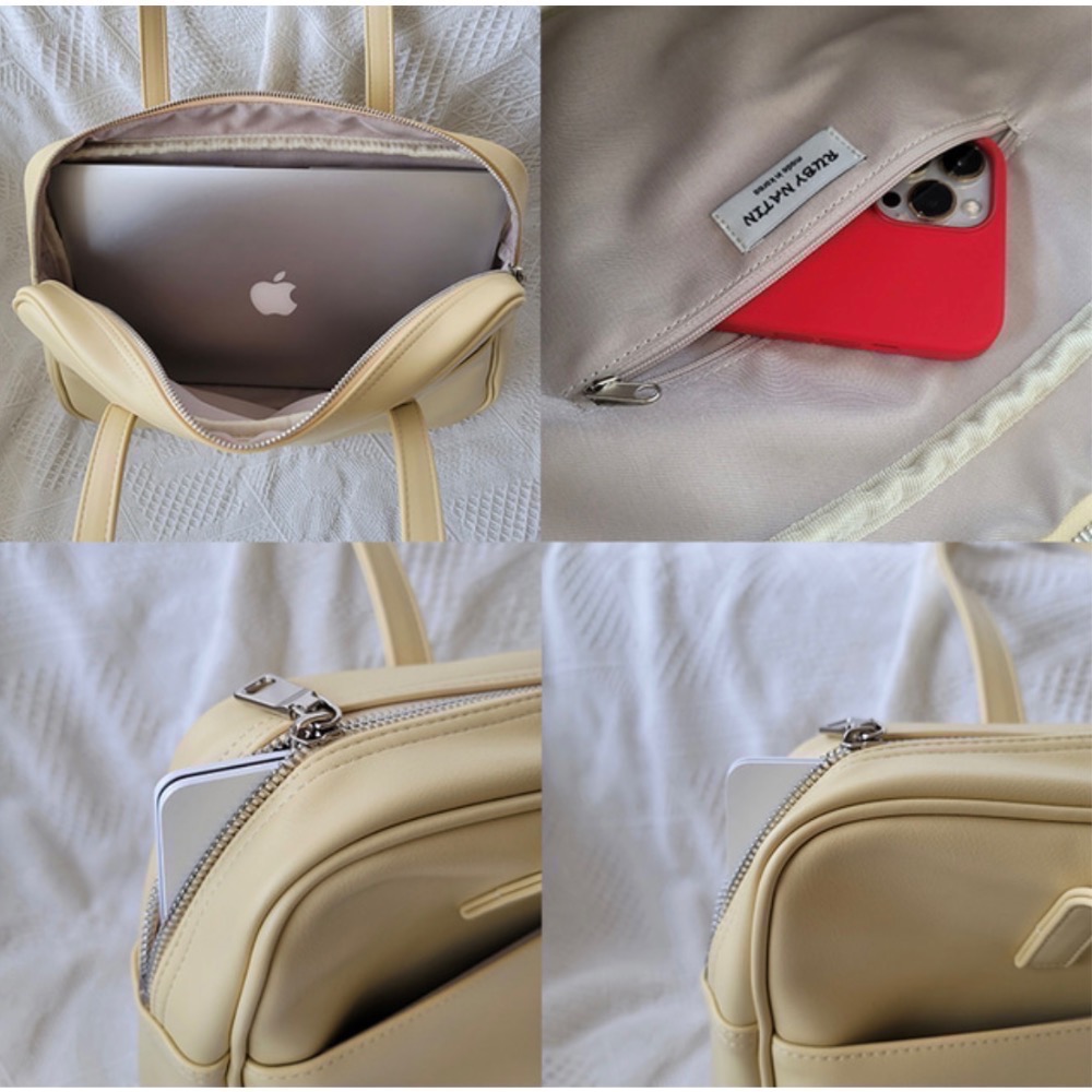 KeCom。 Rubynatin Square 方型手提包 筆電包-細節圖9