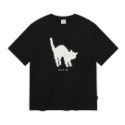 KeCom。Chuck Cat T-Shirt 黑貓 短袖上衣-規格圖10