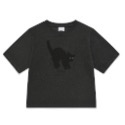 KeCom。Chuck Cat T-Shirt 黑貓 短袖上衣-規格圖10