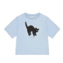 KeCom。Chuck Cat T-Shirt 黑貓 短袖上衣-規格圖10