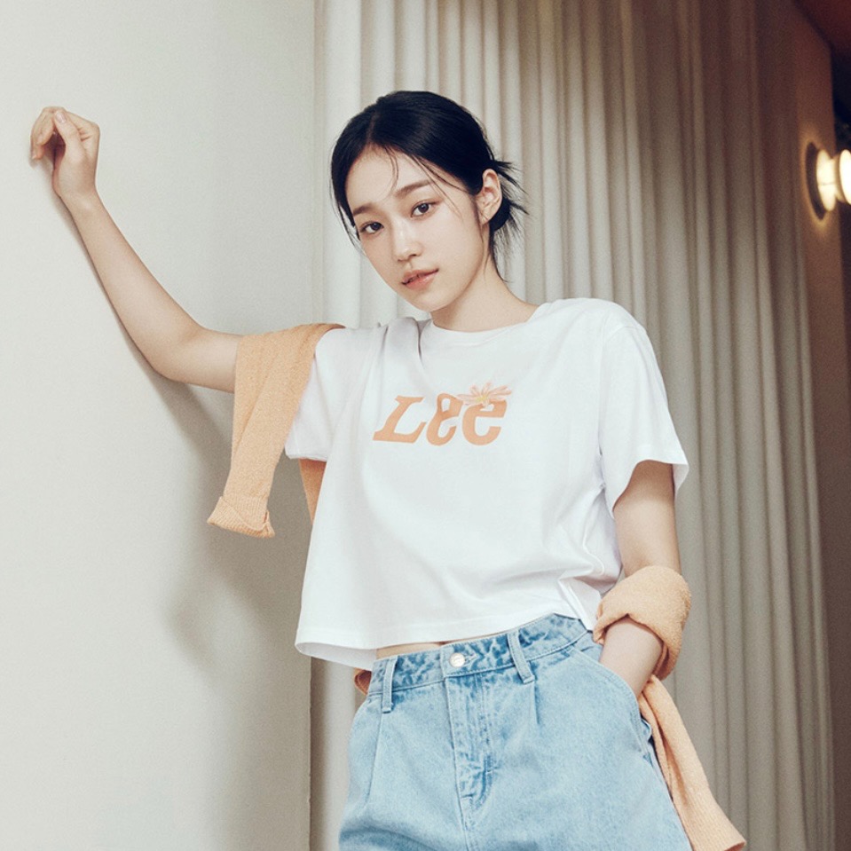 KeCom。Lee Crop T-Shirt 短版 短袖 上衣-細節圖2