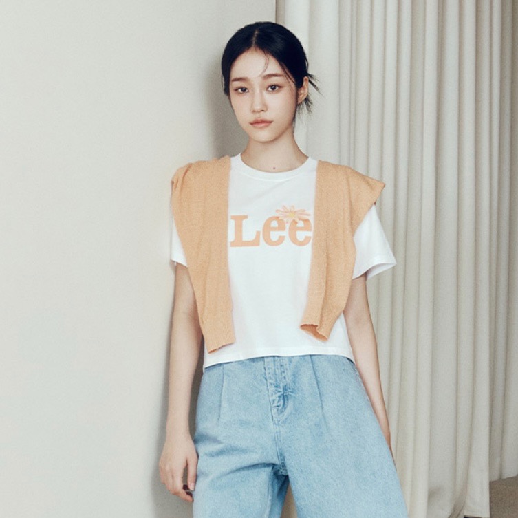 KeCom。Lee Crop T-Shirt 短版 短袖 上衣-細節圖3