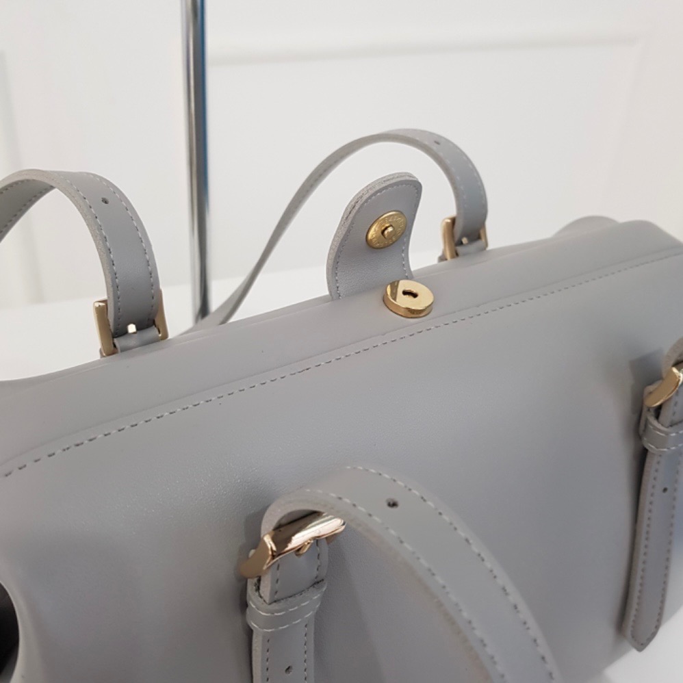 KeCom。Rubynatin 肩背款醫生包 波士頓包-細節圖11