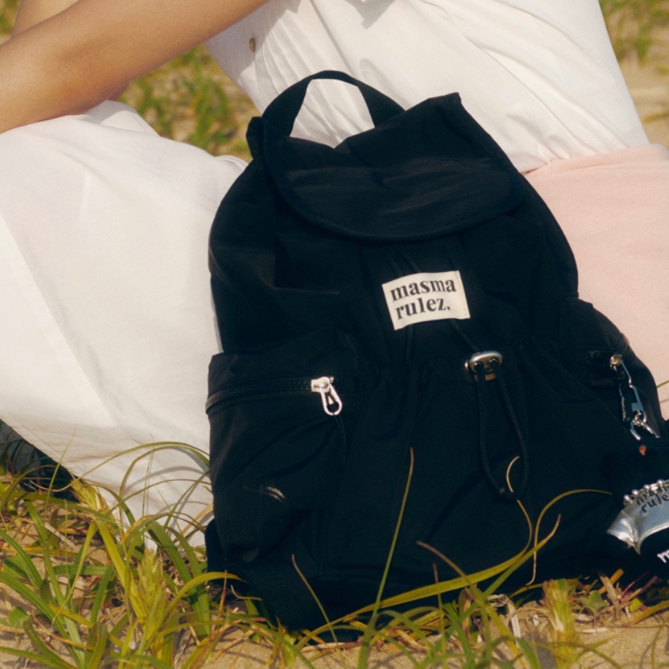 KeCom。Masmarulez Mini Flap Backpack 尼龍迷你後背包-細節圖2