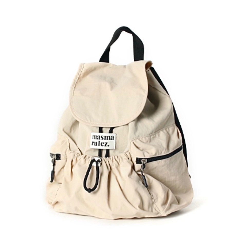 KeCom。Masmarulez Mini Flap Backpack 尼龍迷你後背包-規格圖9