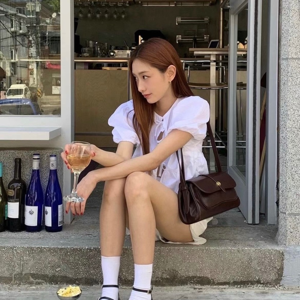 KeCom。LÉONIE 牛皮款 信封包-細節圖8