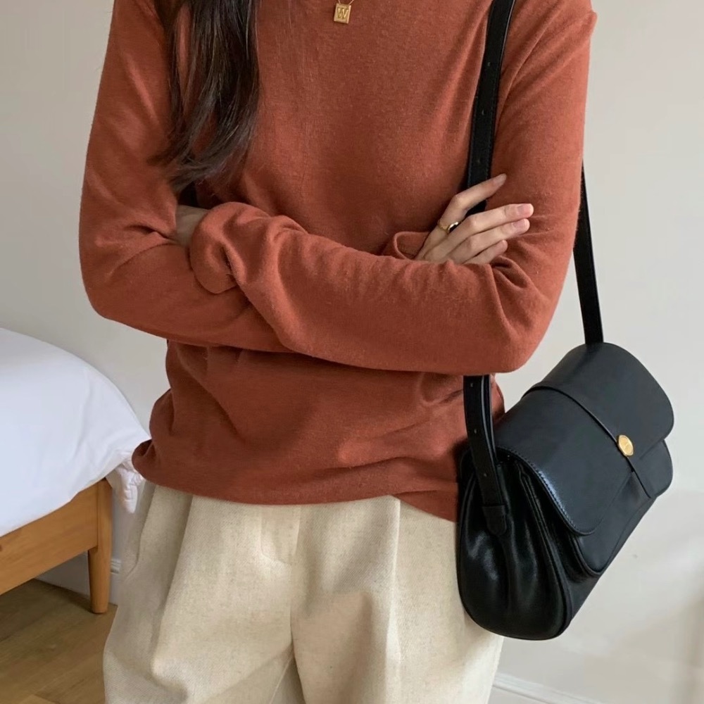 KeCom。LÉONIE 牛皮款 信封包-細節圖10