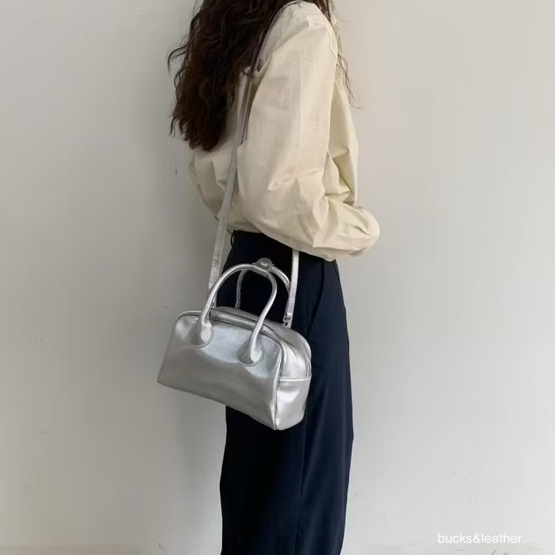 KeCom。Bucks& leather 真皮 保齡球包-細節圖2