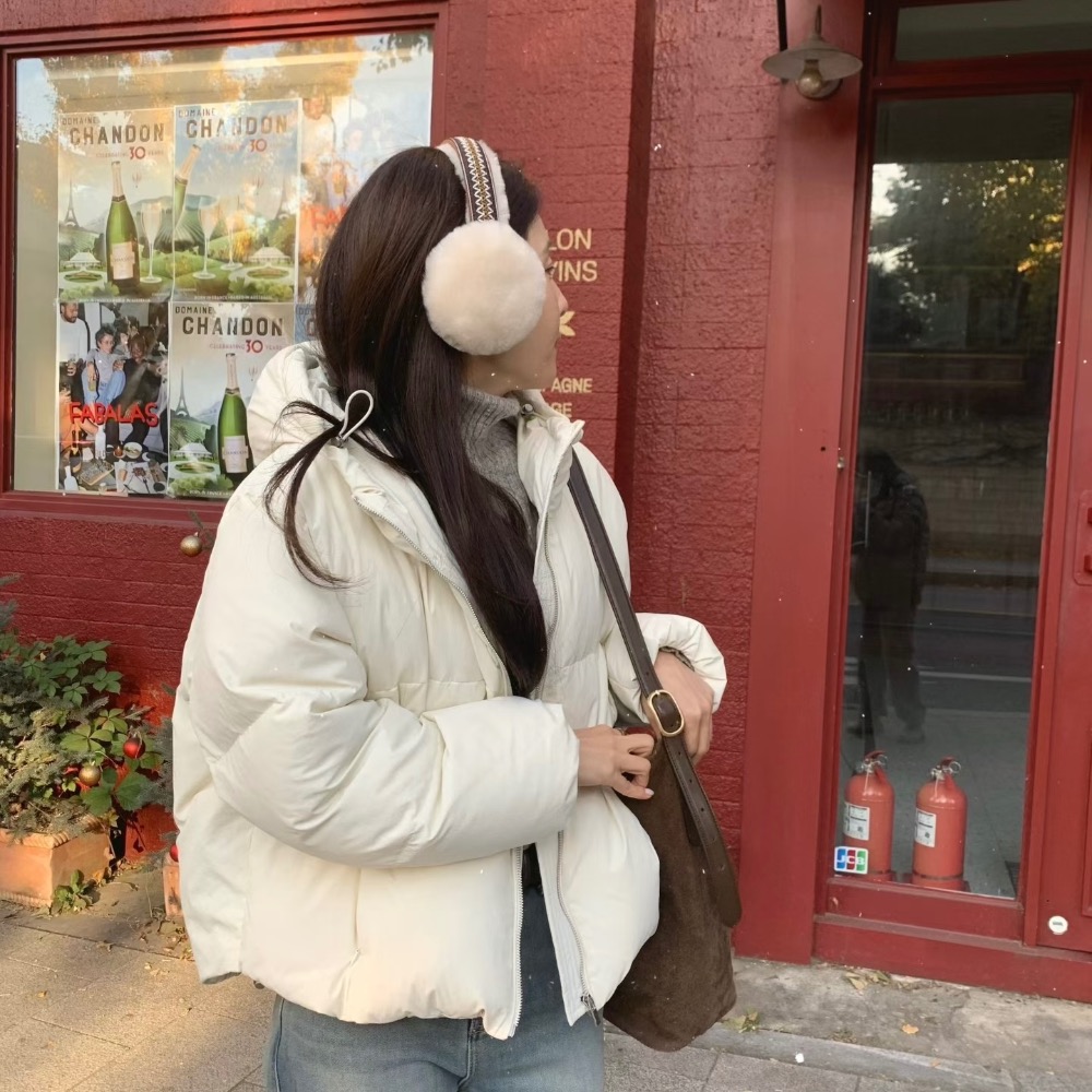 KeCom。韓國東大門選品 冬季羽絨外套-細節圖2