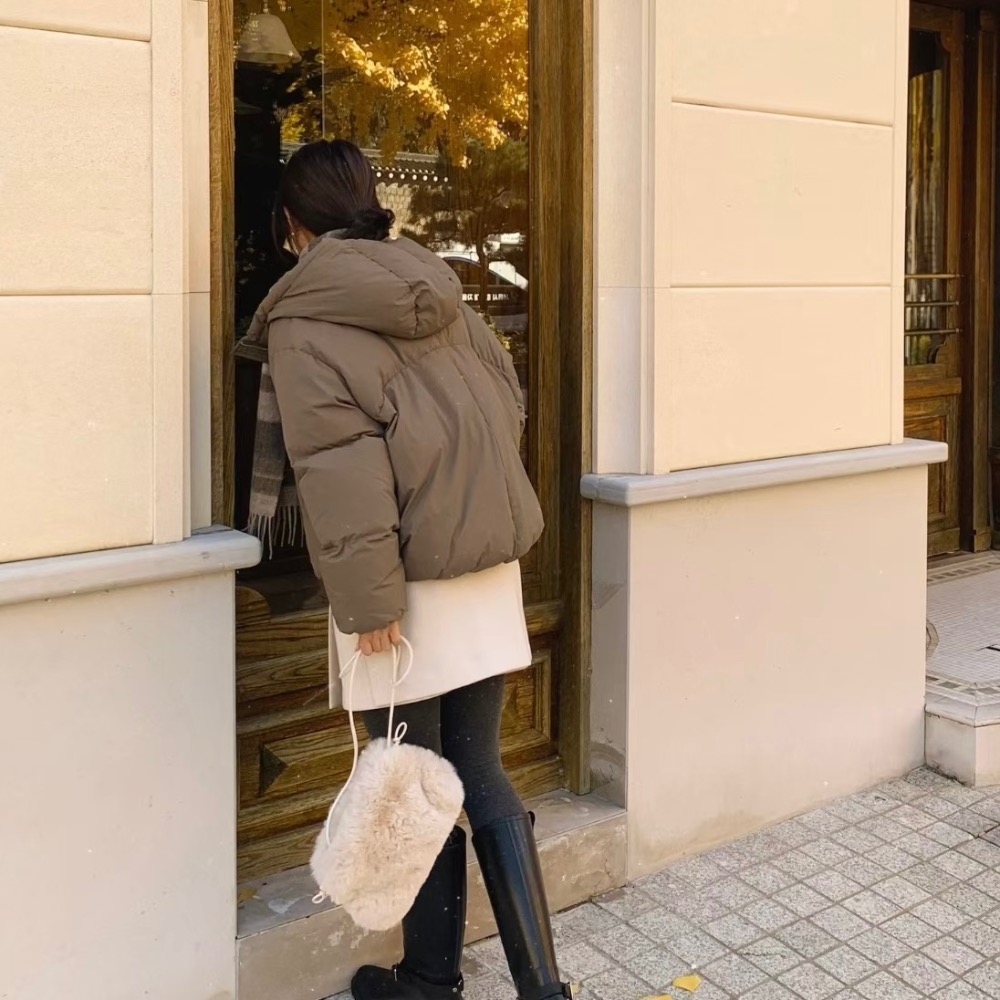 KeCom。韓國東大門選品 冬季羽絨外套-細節圖10