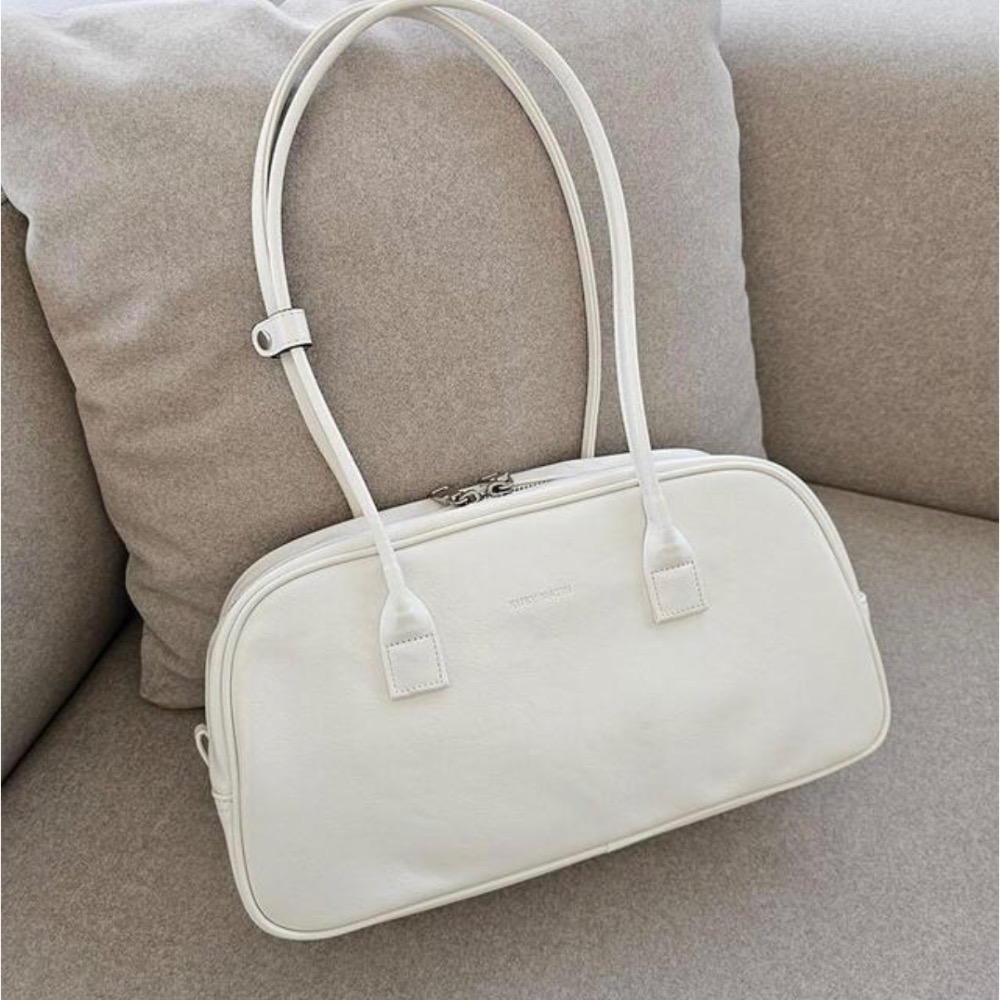 KeCom。Rubynatin 復古裂紋 亮皮 保齡球包 肩背包-規格圖9