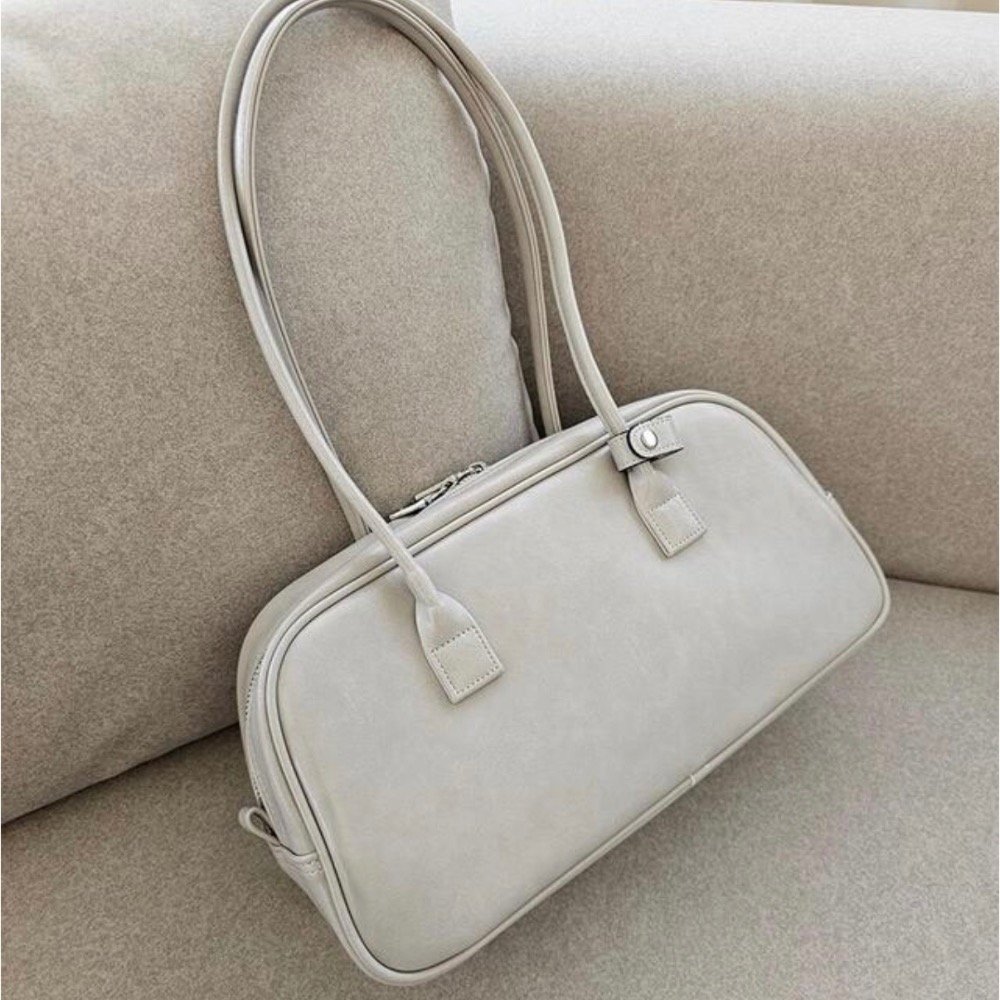 KeCom。Rubynatin 復古裂紋 亮皮 保齡球包 肩背包-規格圖9