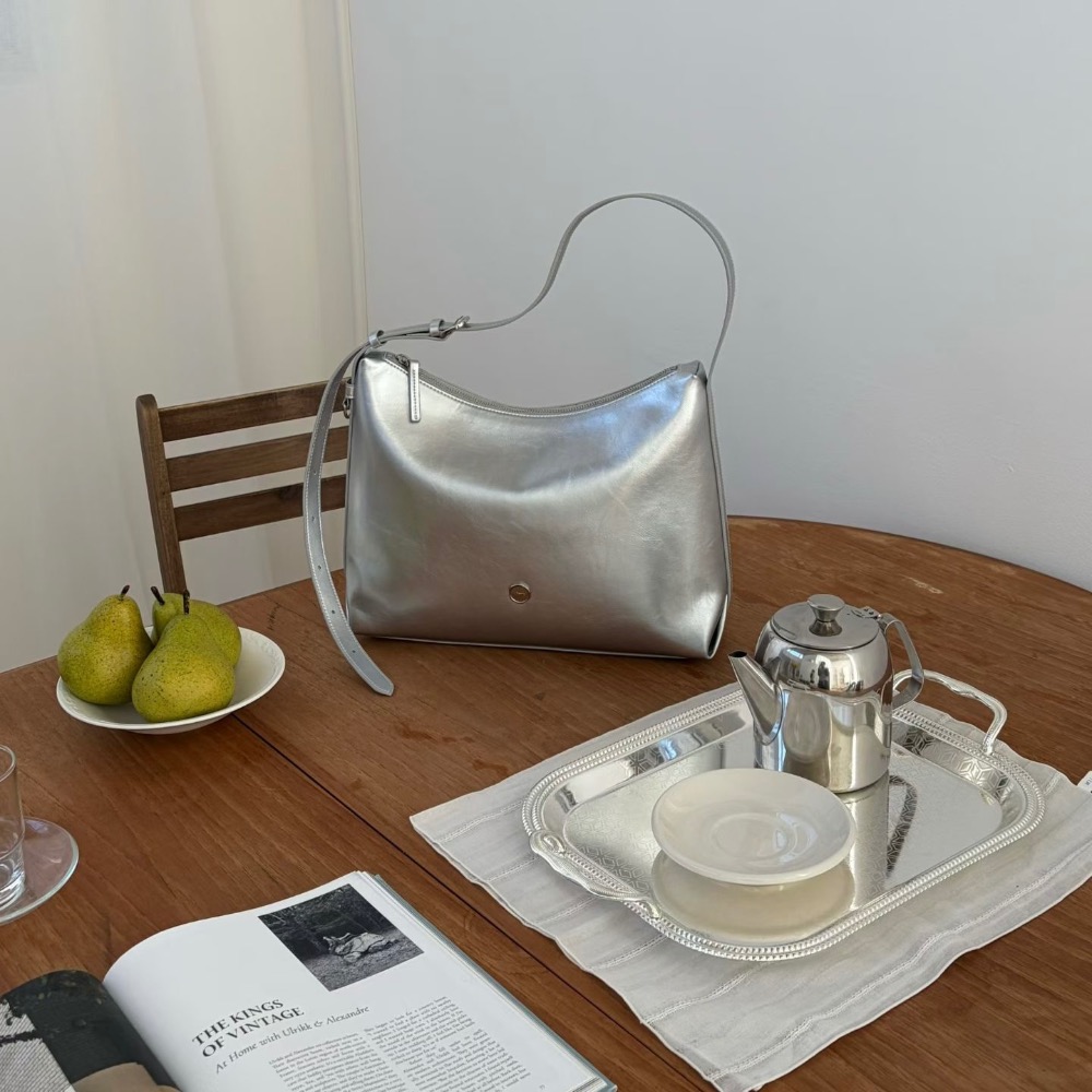 KeCom。LEONIE 真皮 大容量 托特包 肩背包 斜背包-細節圖5