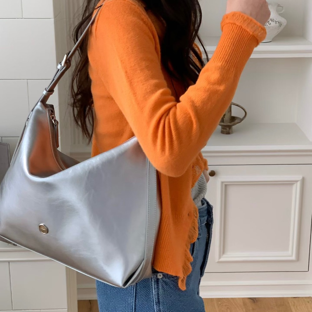 KeCom。LEONIE 真皮 大容量 托特包 肩背包 斜背包-細節圖6