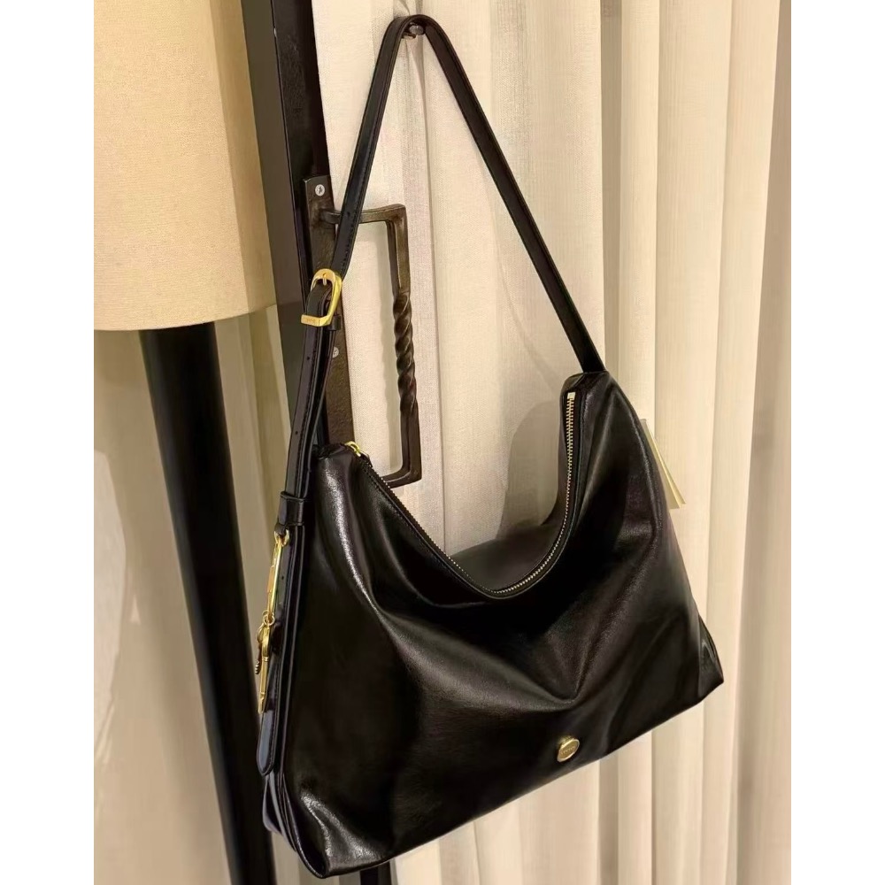 KeCom。LEONIE 真皮 大容量 托特包 肩背包 斜背包-細節圖8