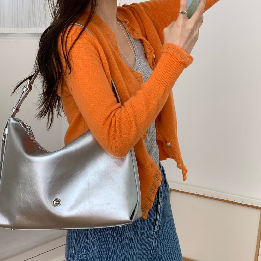 KeCom。LEONIE 真皮 大容量 托特包 肩背包 斜背包-細節圖9