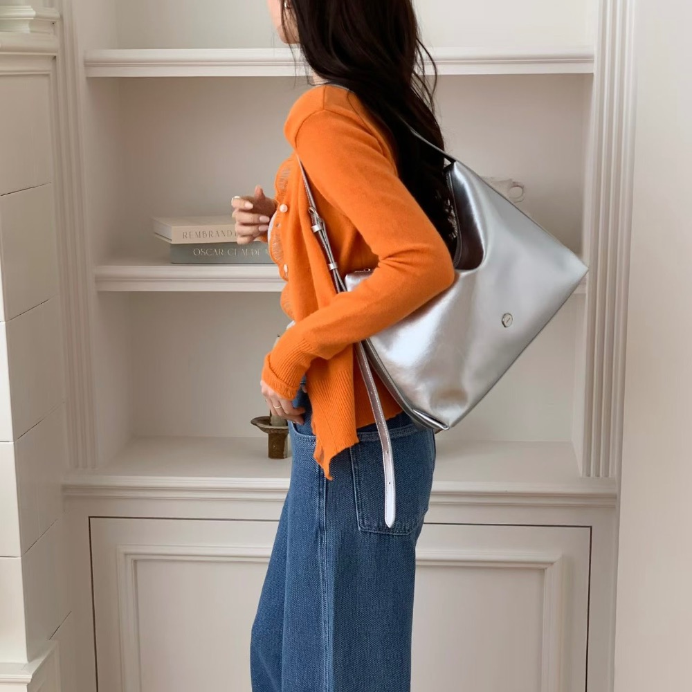 KeCom。LEONIE 真皮 大容量 托特包 肩背包 斜背包-細節圖10