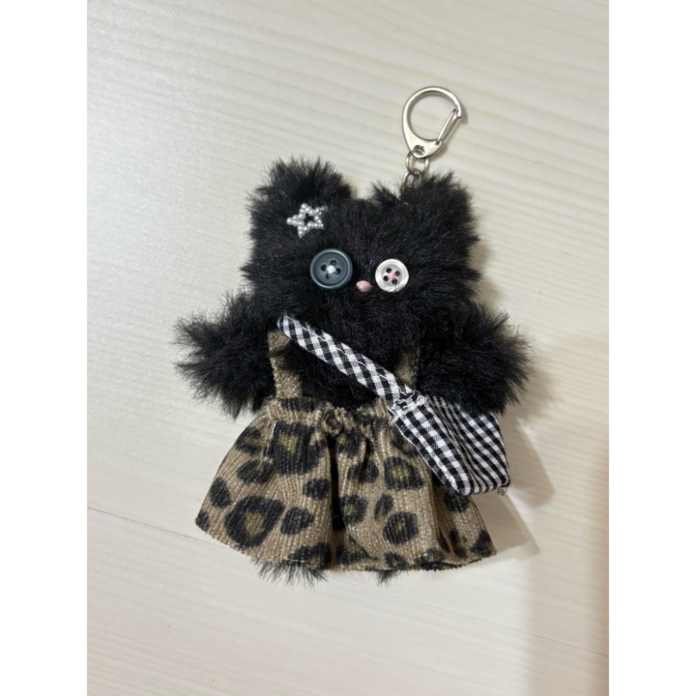 A&E｜手作｜毛料娃娃 more doll 鈕扣眼睛 手作娃娃 包包配件 吊飾 禮物 韓國流行-規格圖8