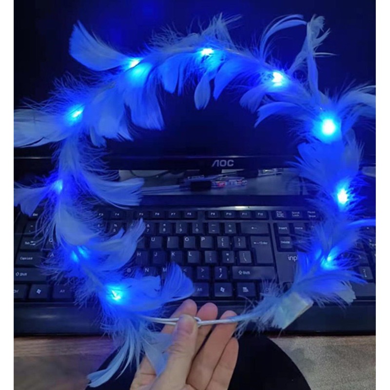 19.鵝毛藍毛藍燈