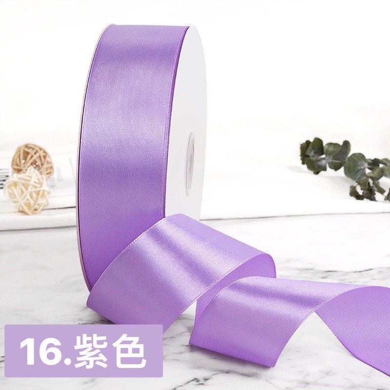 4CM 一米 緞帶 / 鮮花緞帶 / 包裝緞帶 / 蛋糕緞帶 / DIY材料 | A&E 手作坊-規格圖1