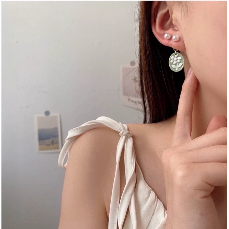 現貨🌸S925銀針耳環🌸 日系.韓系.耳針.耳夾.浪漫.流行 | A&E 手作坊-規格圖2