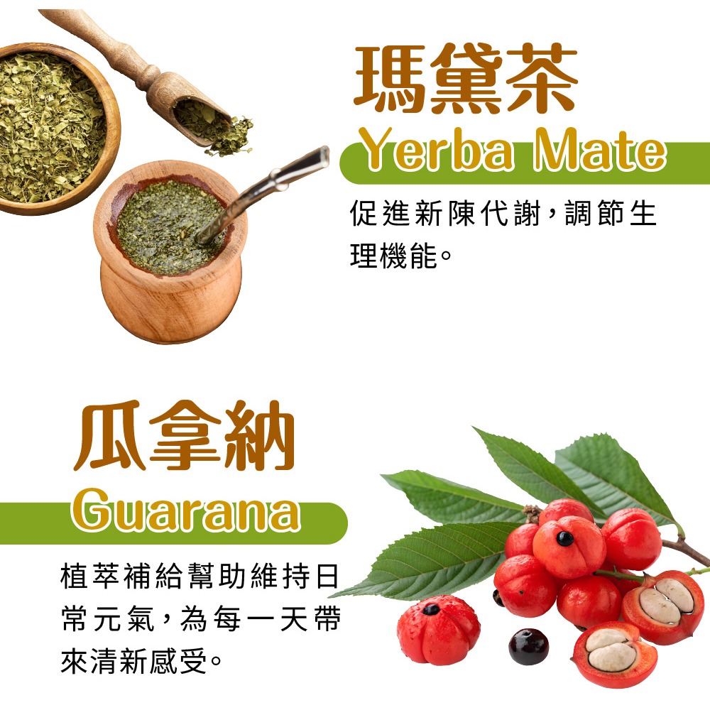 多國認證 悠樂康 7D 筆尼受 綠咖啡萃取 綠茶萃取 馬黛茶-細節圖6