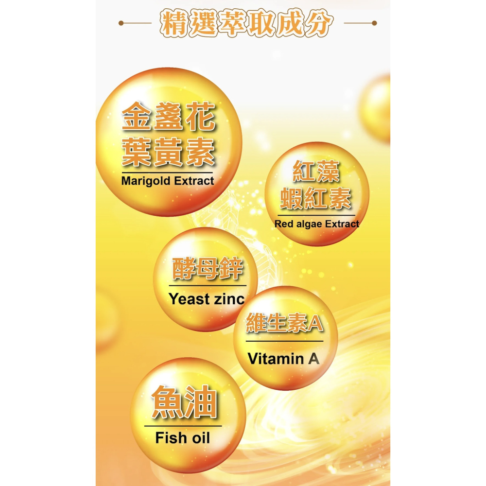 游離型葉黃素複方 悠樂康芳香園葉黃素 蝦紅素 紅藻 晶亮舒適 3C族-細節圖5