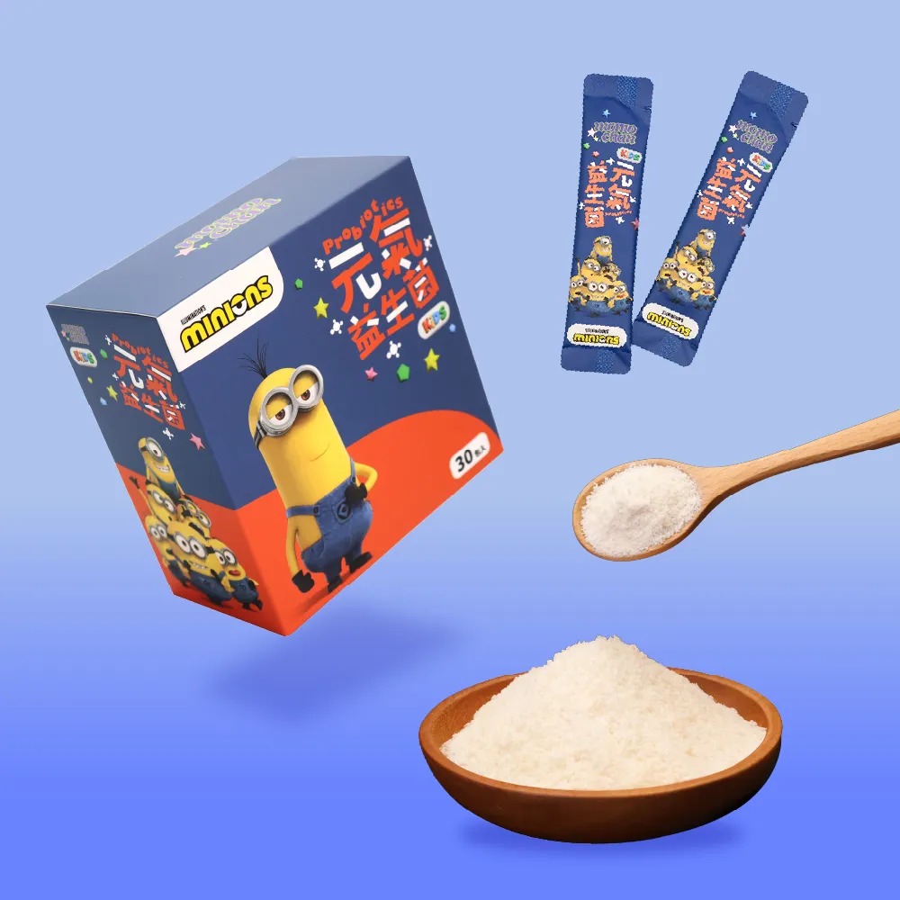 兒童保健食品 momochan 小小兵 元氣益生菌1盒(30包/盒) 內附盲盒貼紙 好菌補給-細節圖4