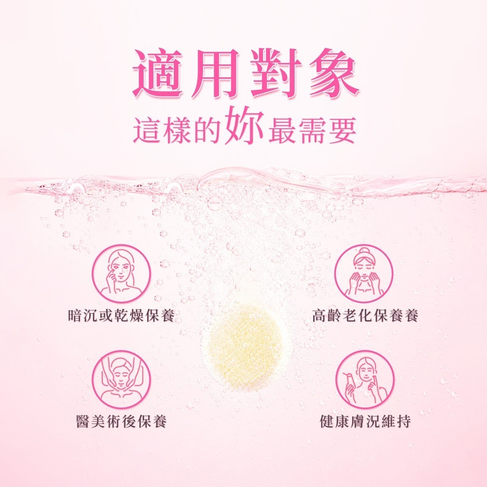 一曜再生 心動首發 原生泌系列 小泌素晶透C氣泡錠-細節圖4