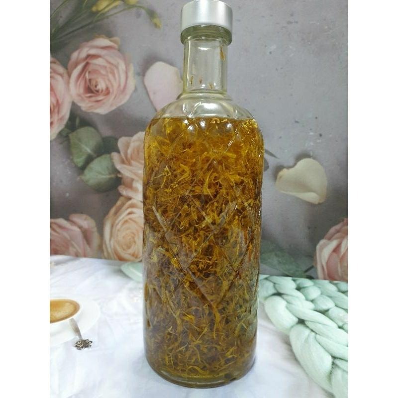 金盞花舒緩膏🧼🌻嬰兒可用 天然溫和 純手作 金盞花瓣浸泡冷壓甜杏仁油/EV橄欖油三個月以上🧼孕婦必備🤰👶-細節圖2