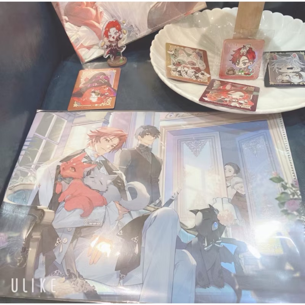 ｛特裝拆售｝變成伯爵家的混混 小卡組+資料夾 深空 Webtoon-細節圖9