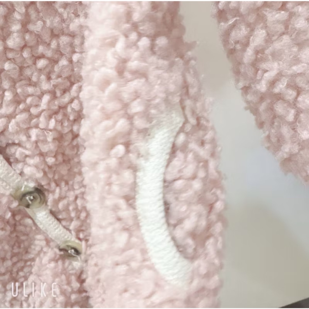 ｛近全新，已清洗｝兒童毛絨絨外套 小女孩外套 禦寒外套 小淑女外套 氣質外套 過年 喜宴 聚會 聚餐 下午茶-細節圖4