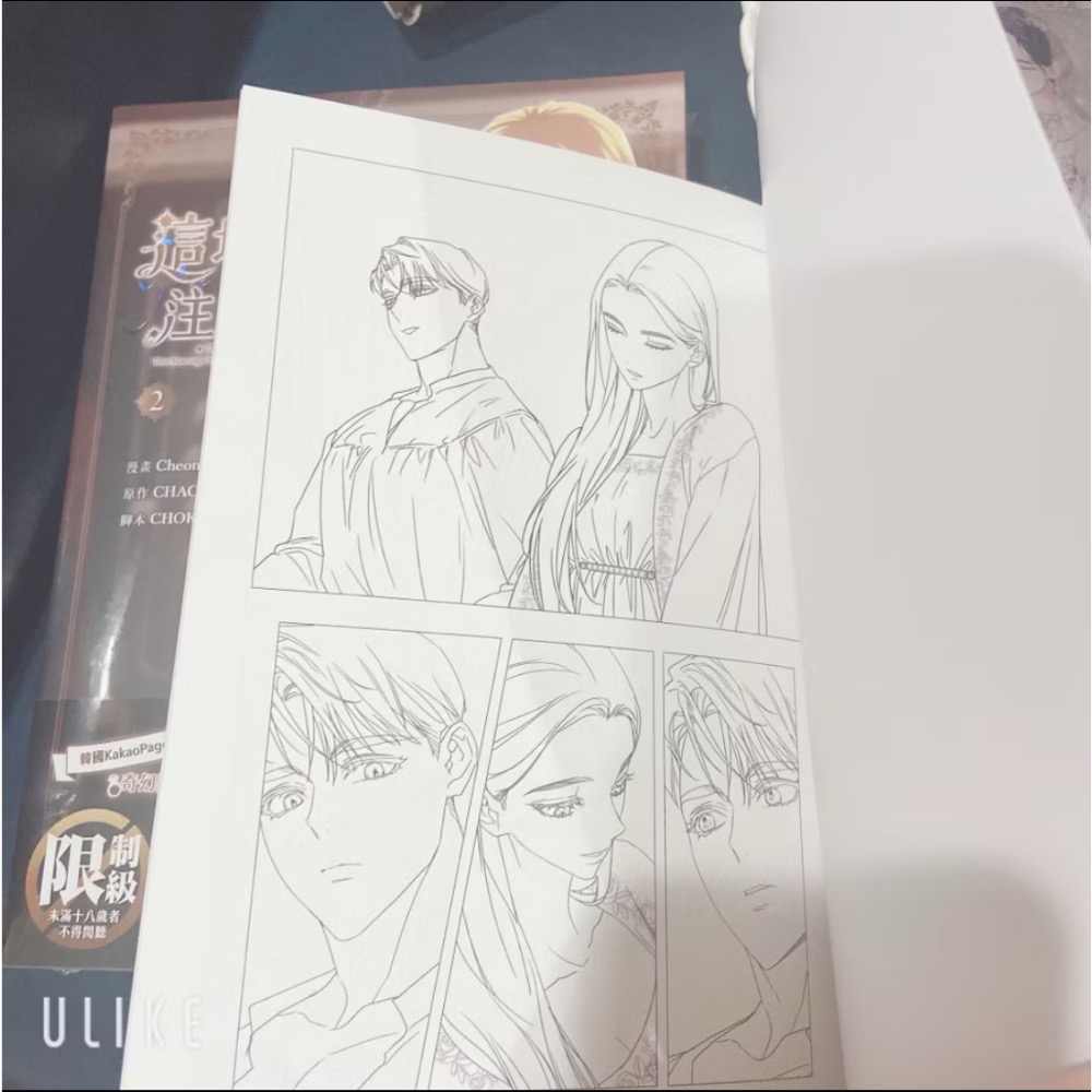 ｛特裝拆售，🔞｝ 這場婚姻注定凋零2 漫畫書+首刷小卡+描繪本 知翎 Webtoon-細節圖6