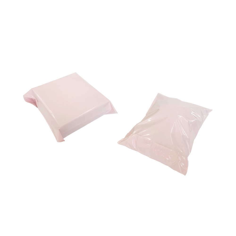 🧼現貨🎈台灣製 玫瑰石英粉破壞袋 淡粉色 淺粉色 網拍破壞袋 寄件破壞袋 快遞袋 7-11寄件袋 物流袋 便利袋-細節圖5