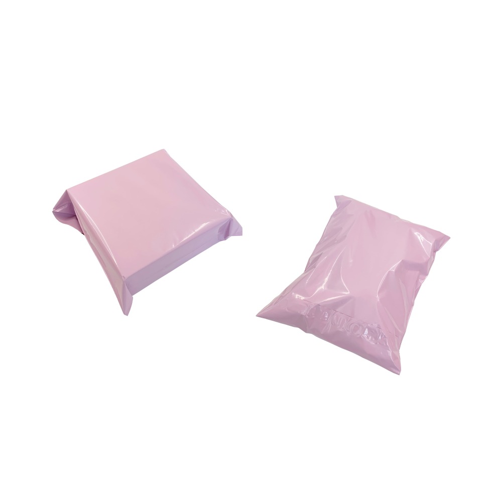 🧼現貨🎈台灣製 太妃糖紫粉破壞袋 粉紅色 紫色 淡粉色 網拍破壞袋 塑膠袋 快遞袋 711寄件袋 物流袋 便利袋-細節圖5