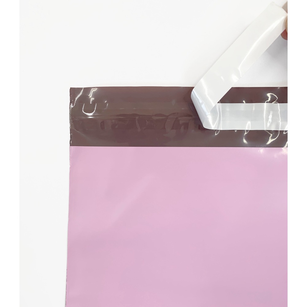 🧼現貨🎈台灣製 太妃糖紫粉破壞袋 粉紅色 紫色 淡粉色 網拍破壞袋 塑膠袋 快遞袋 711寄件袋 物流袋 便利袋-細節圖6