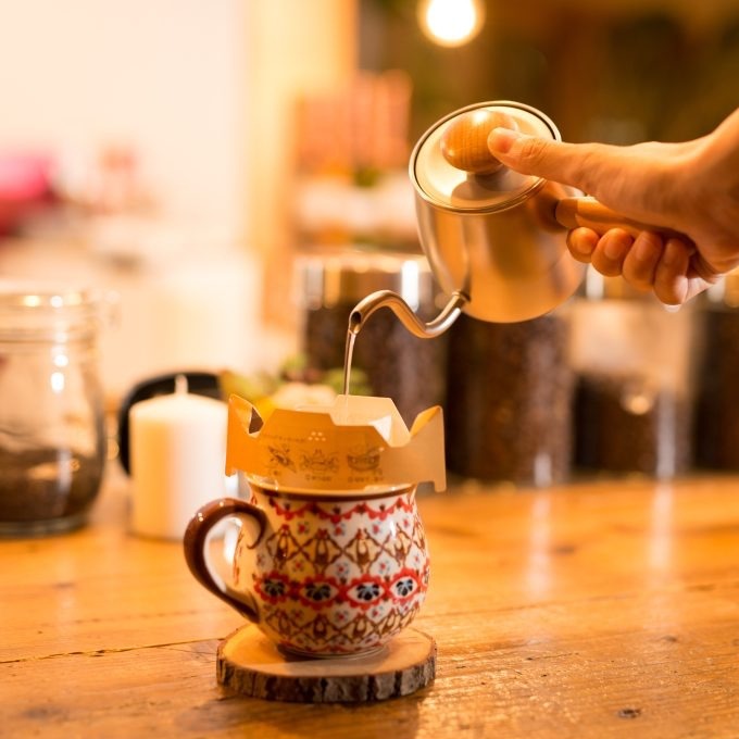 【宮崎製作所/日本製】細口手沖壺 400ml Miyacoffee 不鏽鋼 0.4L-細節圖2