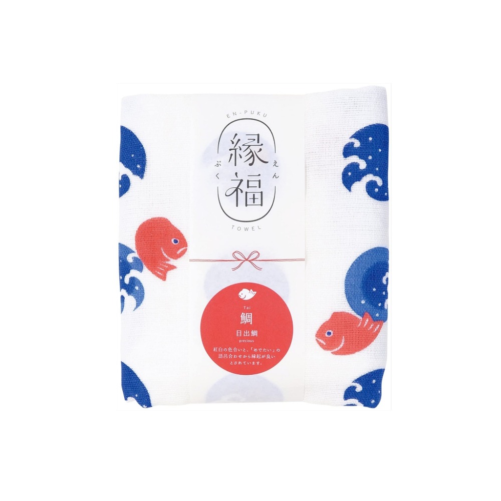 【日本製】 緣福 長毛巾 洗臉毛巾 34x90cm 運動毛巾 紗布毛巾 純棉-細節圖6