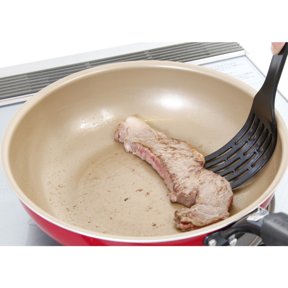 【伊原企販/日本製】備長炭抗菌鍋鏟 鍋鏟 翻面-細節圖4