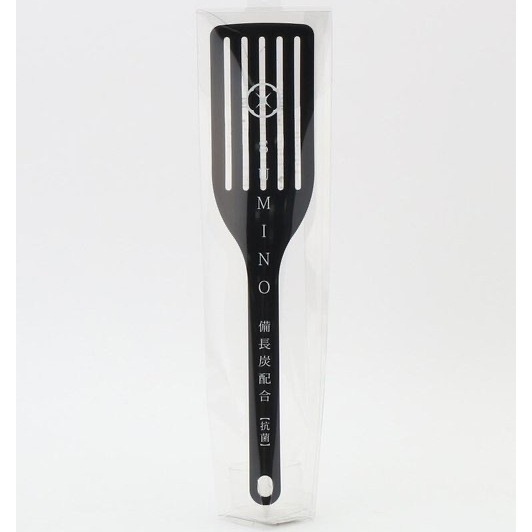 【伊原企販/日本製】備長炭抗菌鍋鏟 鍋鏟 翻面-細節圖6