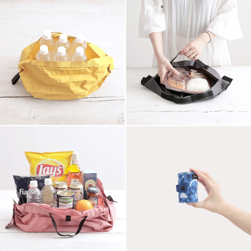 【MARNA】Shupatto/ 輕巧秒收環保袋 折疊 環保袋 購物袋 收納袋 日本進口-細節圖4