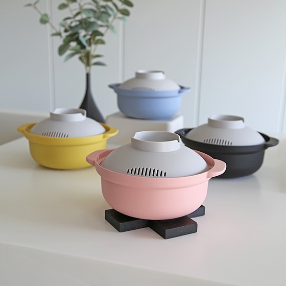 【&NE/日本製】 Recopo 個人鍋 微波碗 附蓋 微波爐專用 個人碗-細節圖2