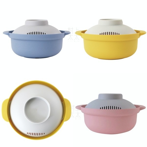 【&NE/日本製】 Recopo 個人鍋 微波碗 附蓋 微波爐專用 個人碗-細節圖6